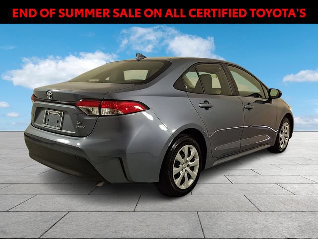 Certified 2025 Toyota Corolla LE FWD image 8
