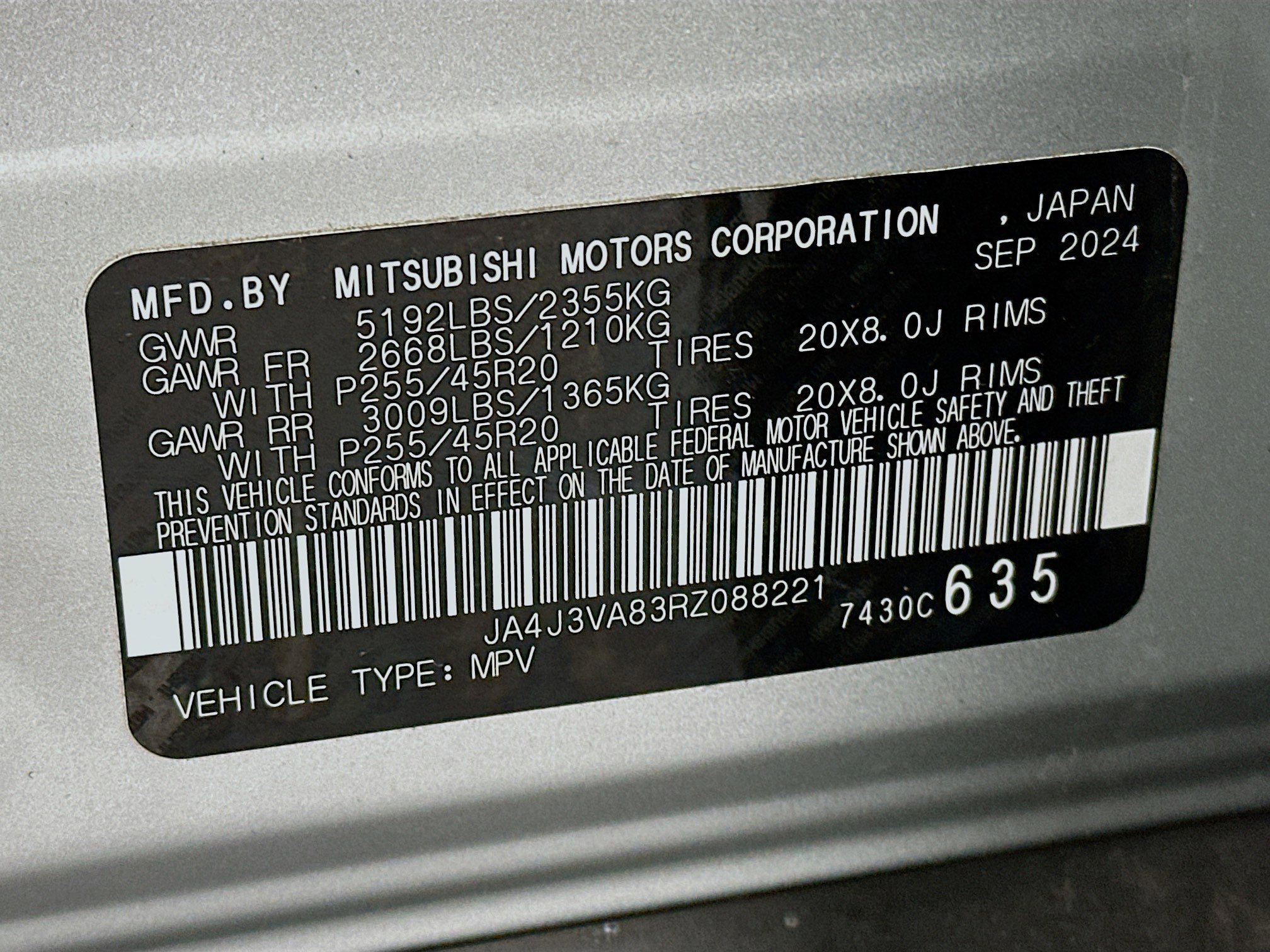 Used 2024 Mitsubishi Outlander SE image 12