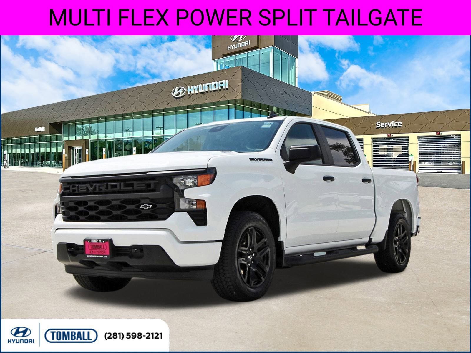 Used 2024 Chevrolet Silverado 1500 Custom w/ Turbomax Blackout Package