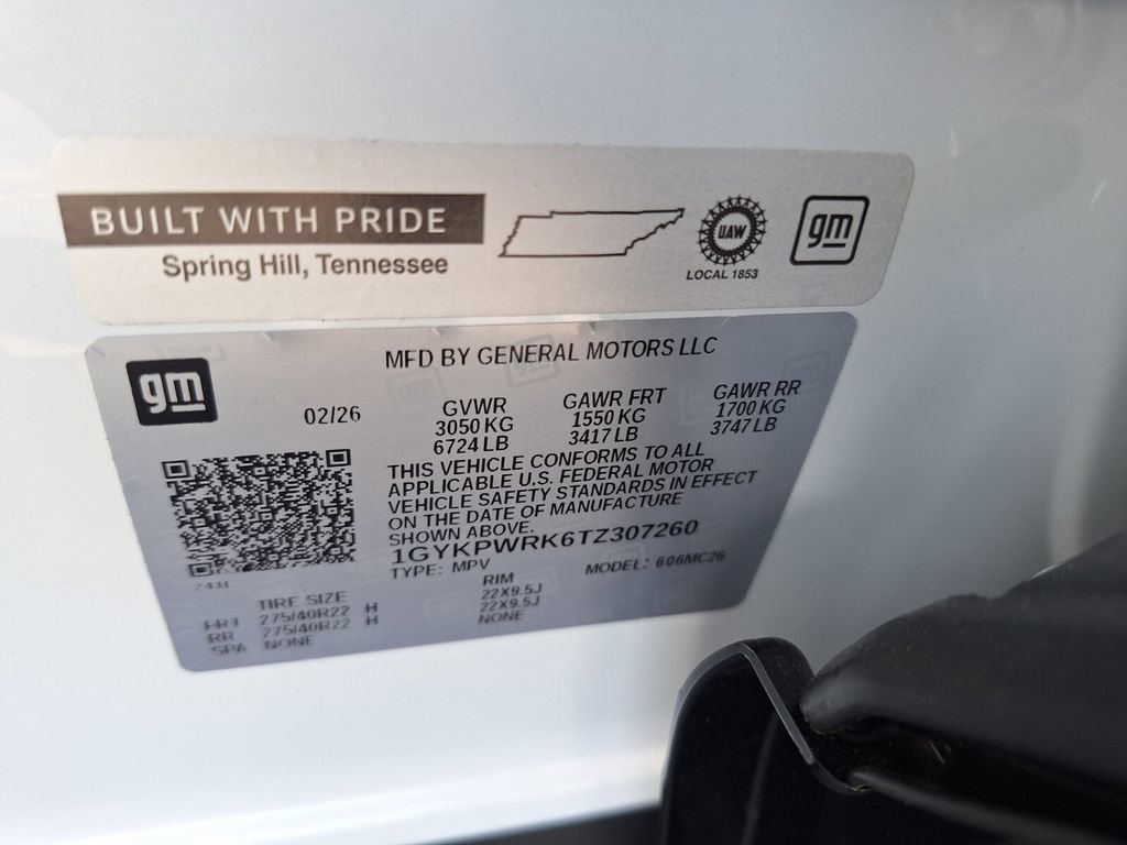 New 2026 Cadillac Lyriq Premium Sport w/ LPO, ONYX Package image 31