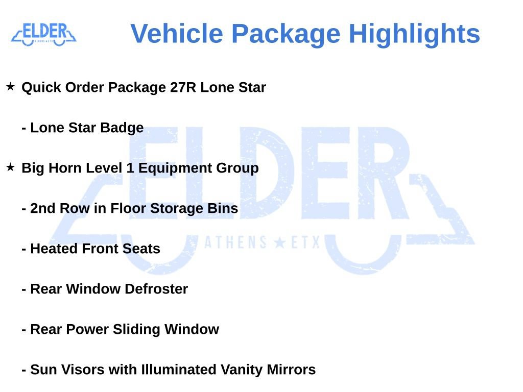 New 2026 RAM 1500 Lone Star w/ Night Edition AWD/4WD image 15