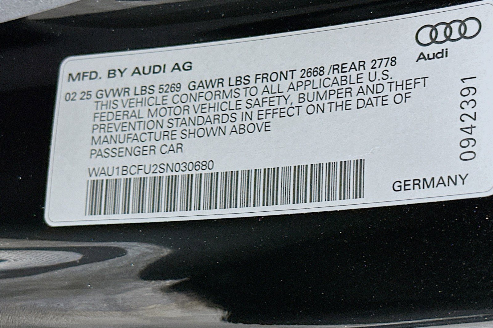 Used 2025 Audi A5 2.0T Premium w/ Convenience Package image 24