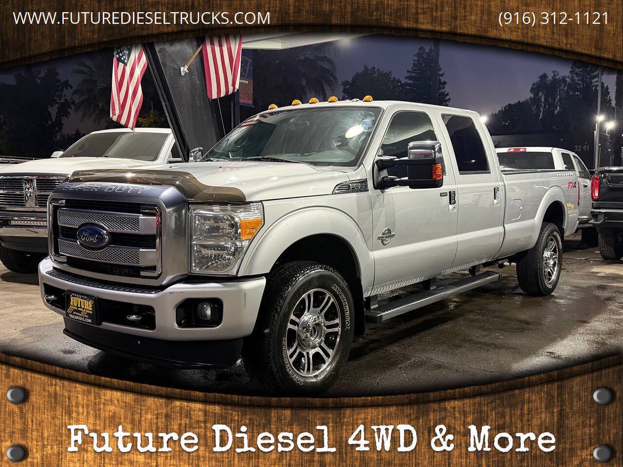 Used 2013 Ford F350 Platinum AWD/4WD image 1