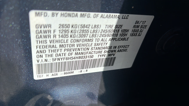 Used 2017 Honda Pilot EX-L image 15