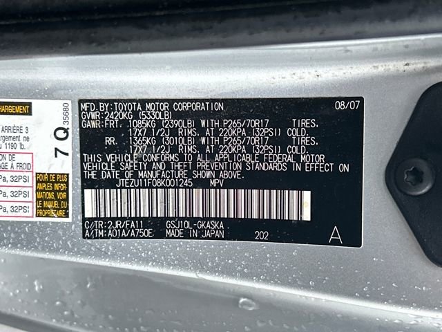 Used 2008 Toyota FJ Cruiser 2WD image 17