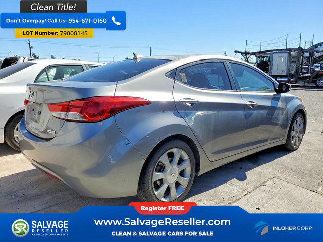 Used 2012 Hyundai Elantra Limited w/ Technology Pkg 5 FWD image 4