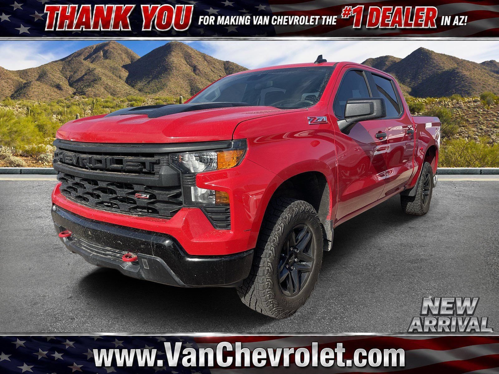 Certified 2024 Chevrolet Silverado 1500 Custom Trail Boss