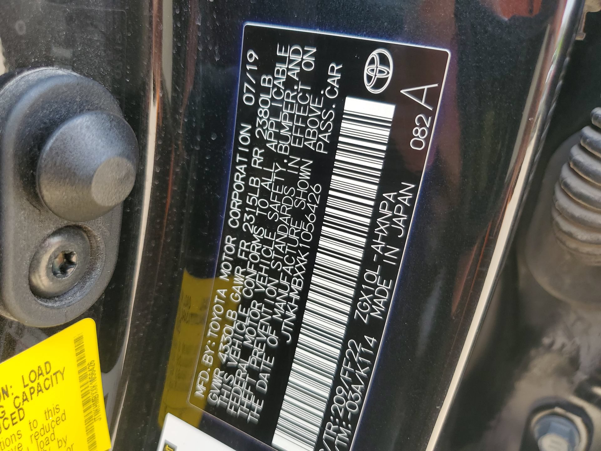 Used 2019 Toyota C-HR XLE FWD image 39