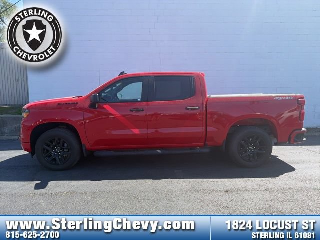 Certified 2023 Chevrolet Silverado 1500 Custom w/ Rally Edition AWD/4WD image 2