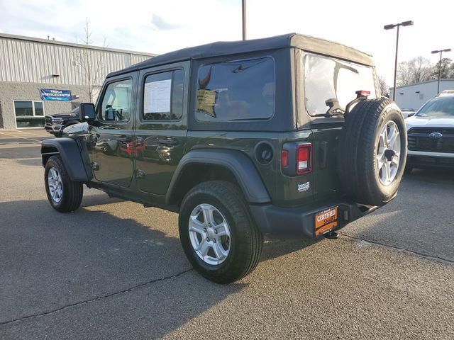 Certified 2022 Jeep Wrangler Unlimited Sport image 6
