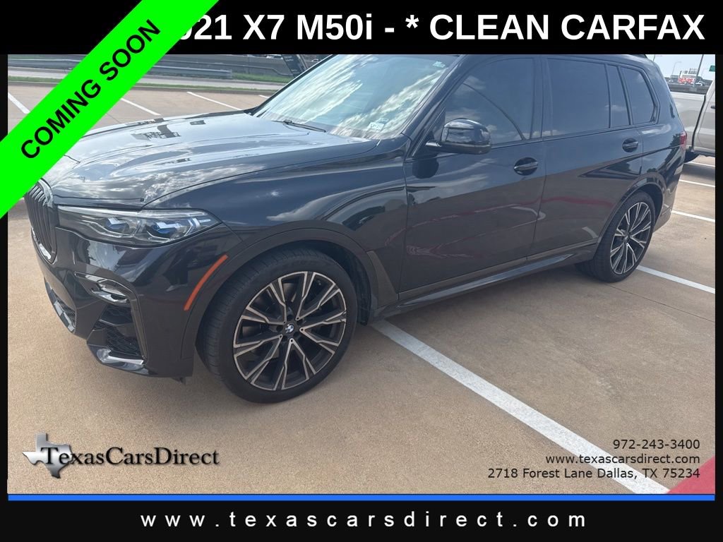 Used 2021 BMW X7 M50i w/ Dynamic Handling Package