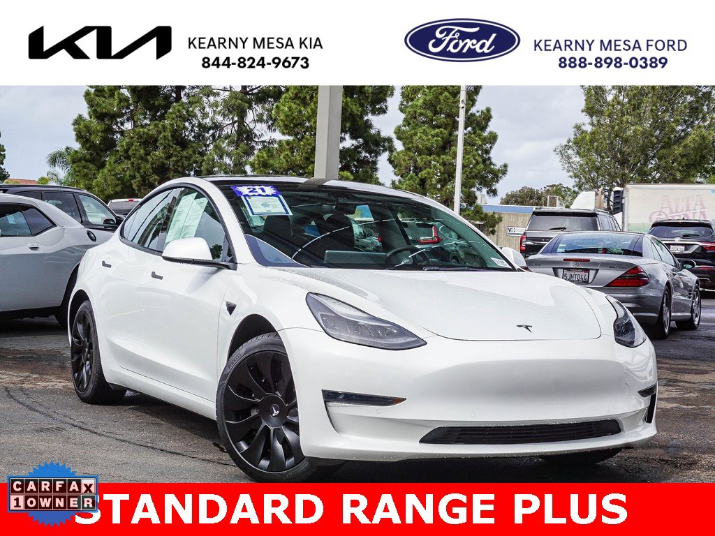 Used 2021 Tesla Model 3 Standard Range Plus