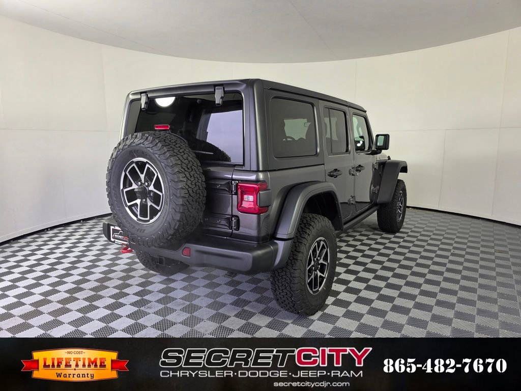 New 2025 Jeep Wrangler Unlimited Rubicon w/ Steel Bumper Group AWD/4WD image 7