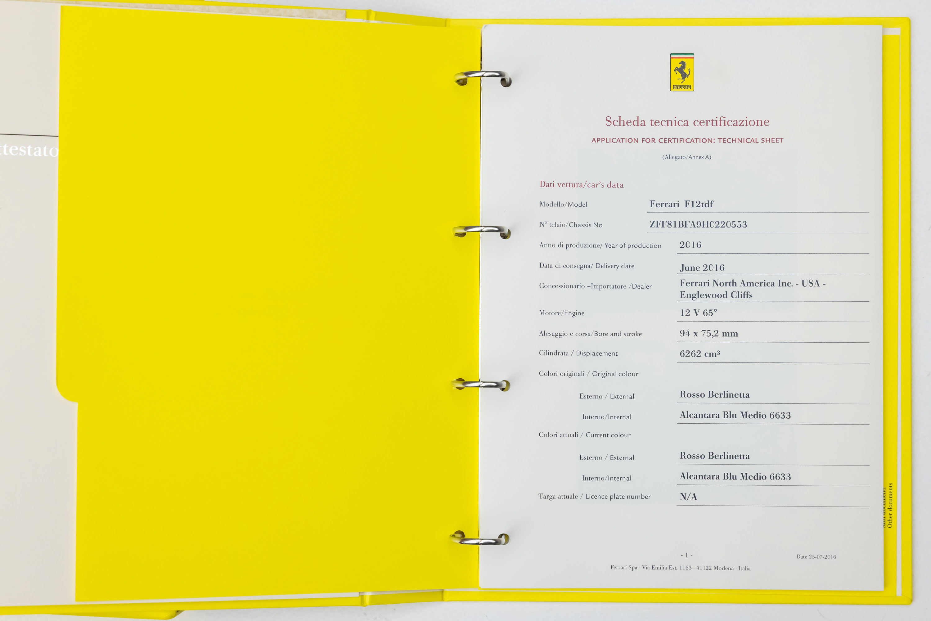 Certified 2017 Ferrari F12tdf image 58