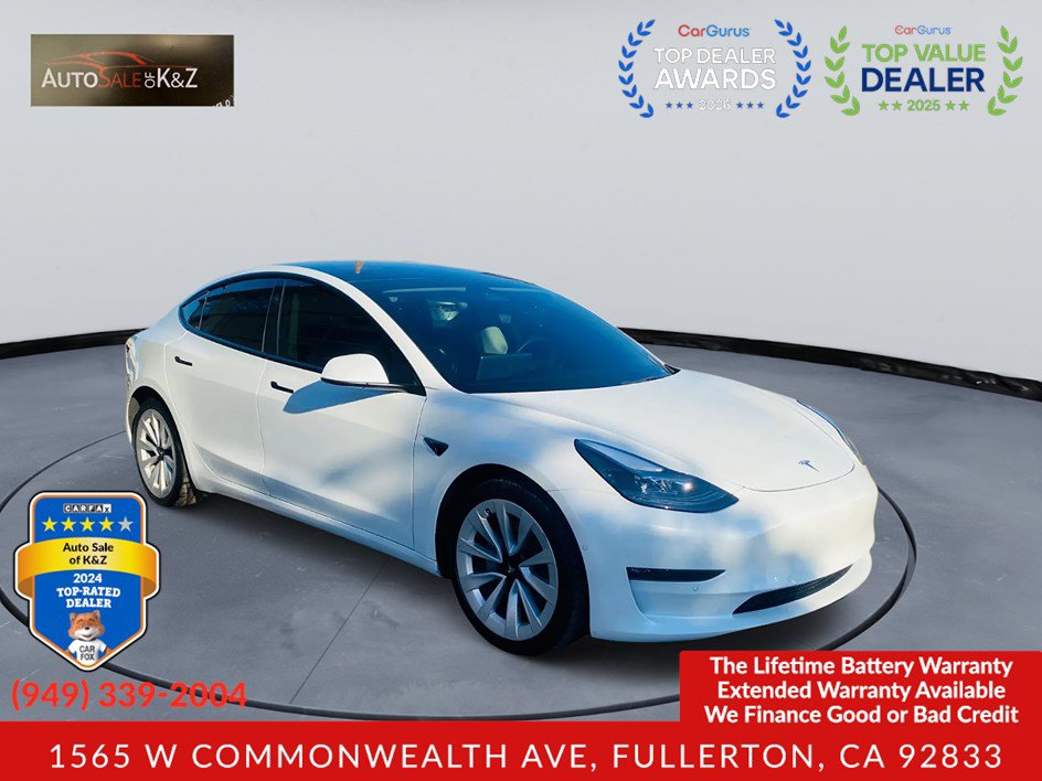 Used 2022 Tesla Model 3 Long Range AWD/4WD image 7