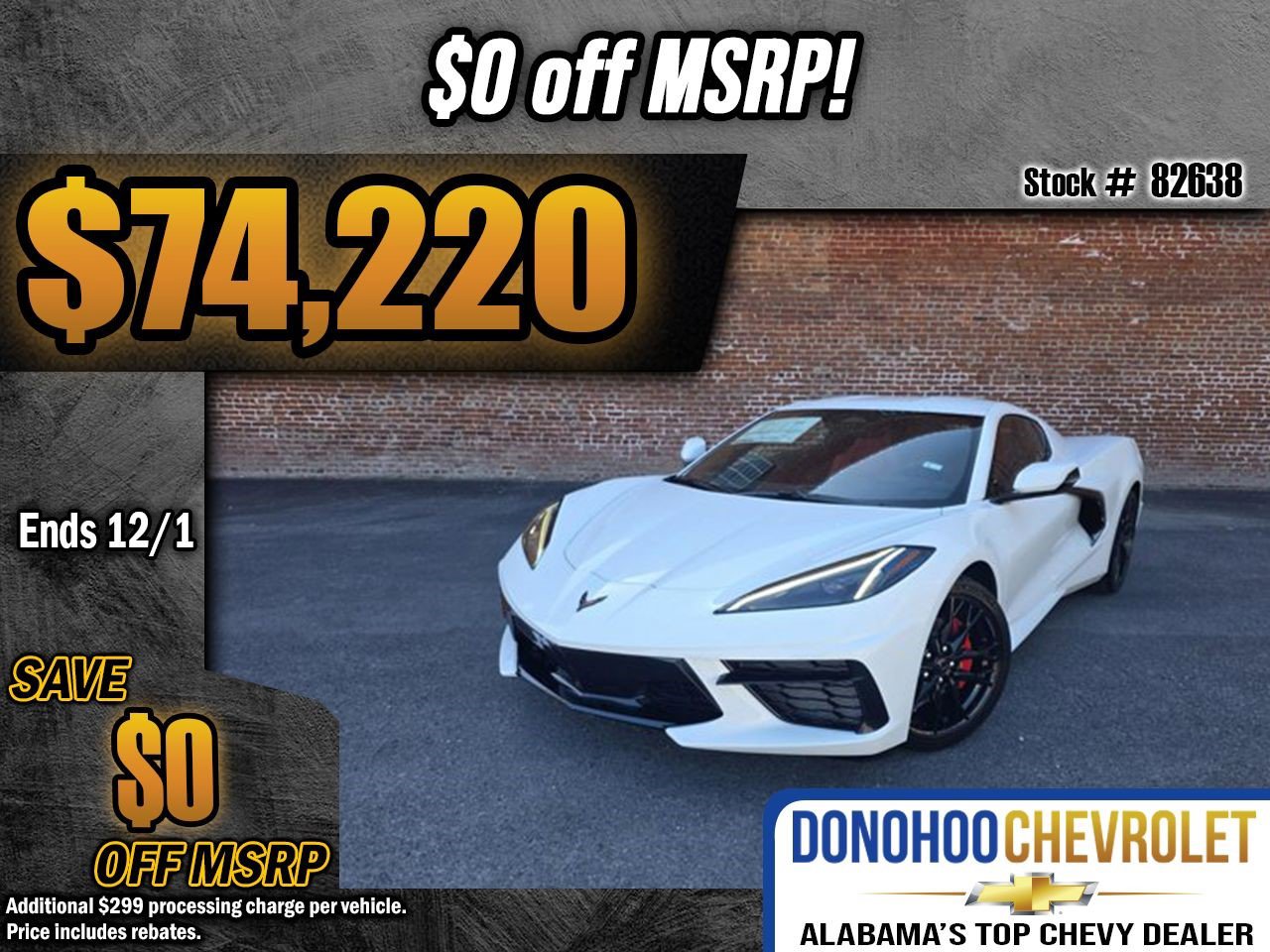 New 2026 Chevrolet Corvette Stingray Coupe w/ 1LT