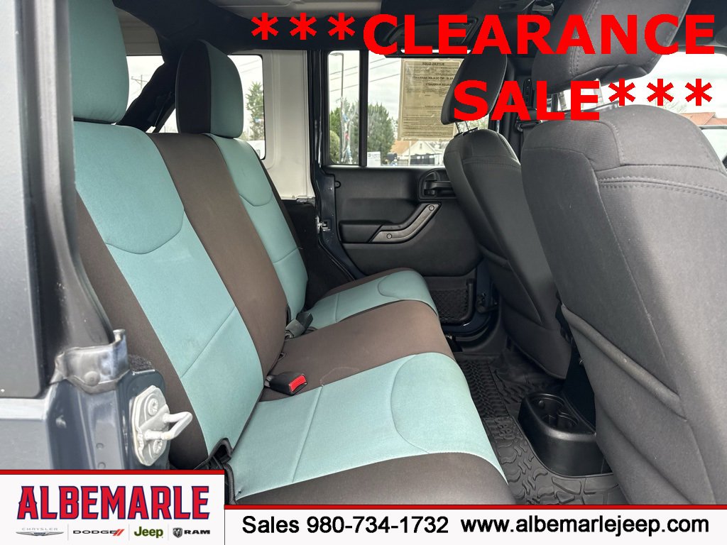 Used 2017 Jeep Wrangler Unlimited Sport w/ Quick Order Package 24S image 31