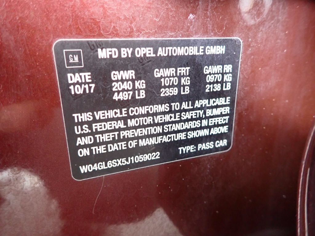 Used 2018 Buick Regal Preferred w/ Sights and Sounds Package FWD image 40