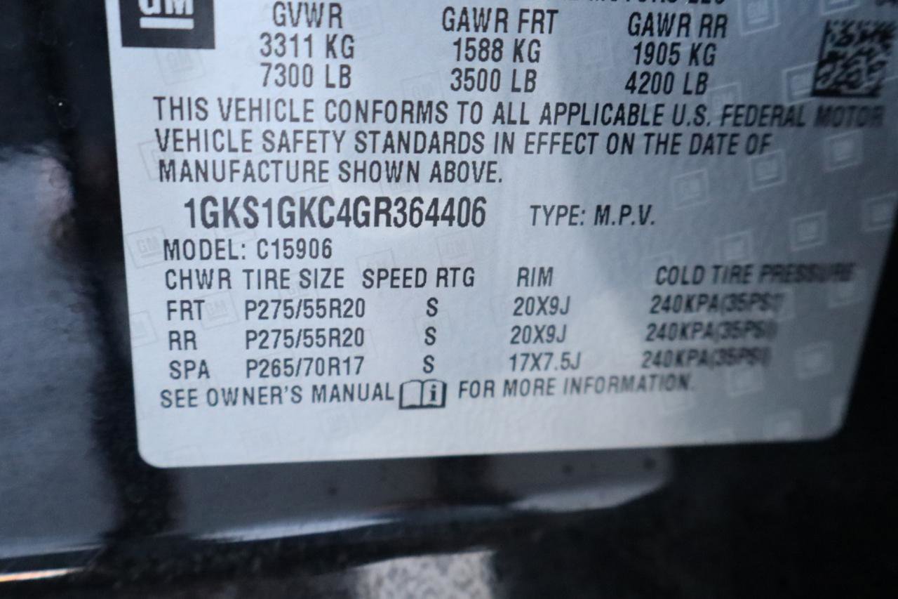 Used 2016 GMC Yukon XL SLT w/ Open Road Package RWD image 52