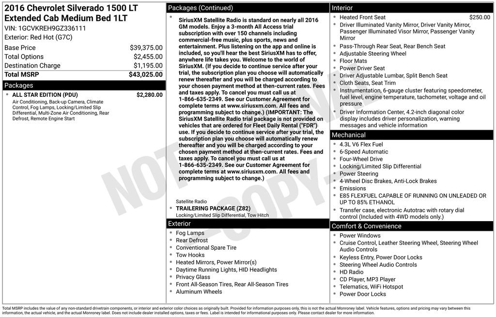 Certified 2016 Chevrolet Silverado 1500 LT w/ All Star Edition image 11