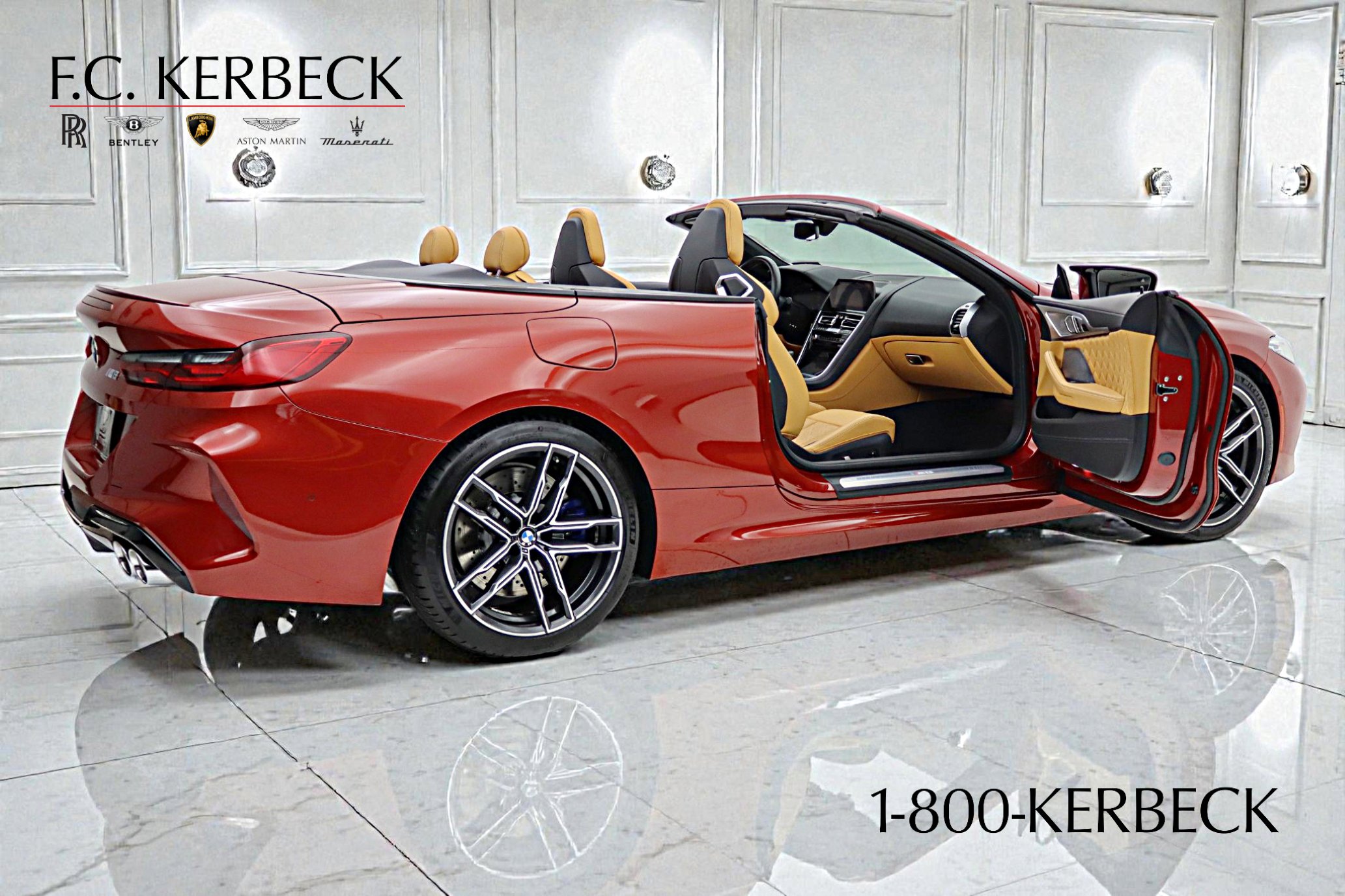 Used 2020 BMW M8 Convertible w/ M Driver's Package image 14