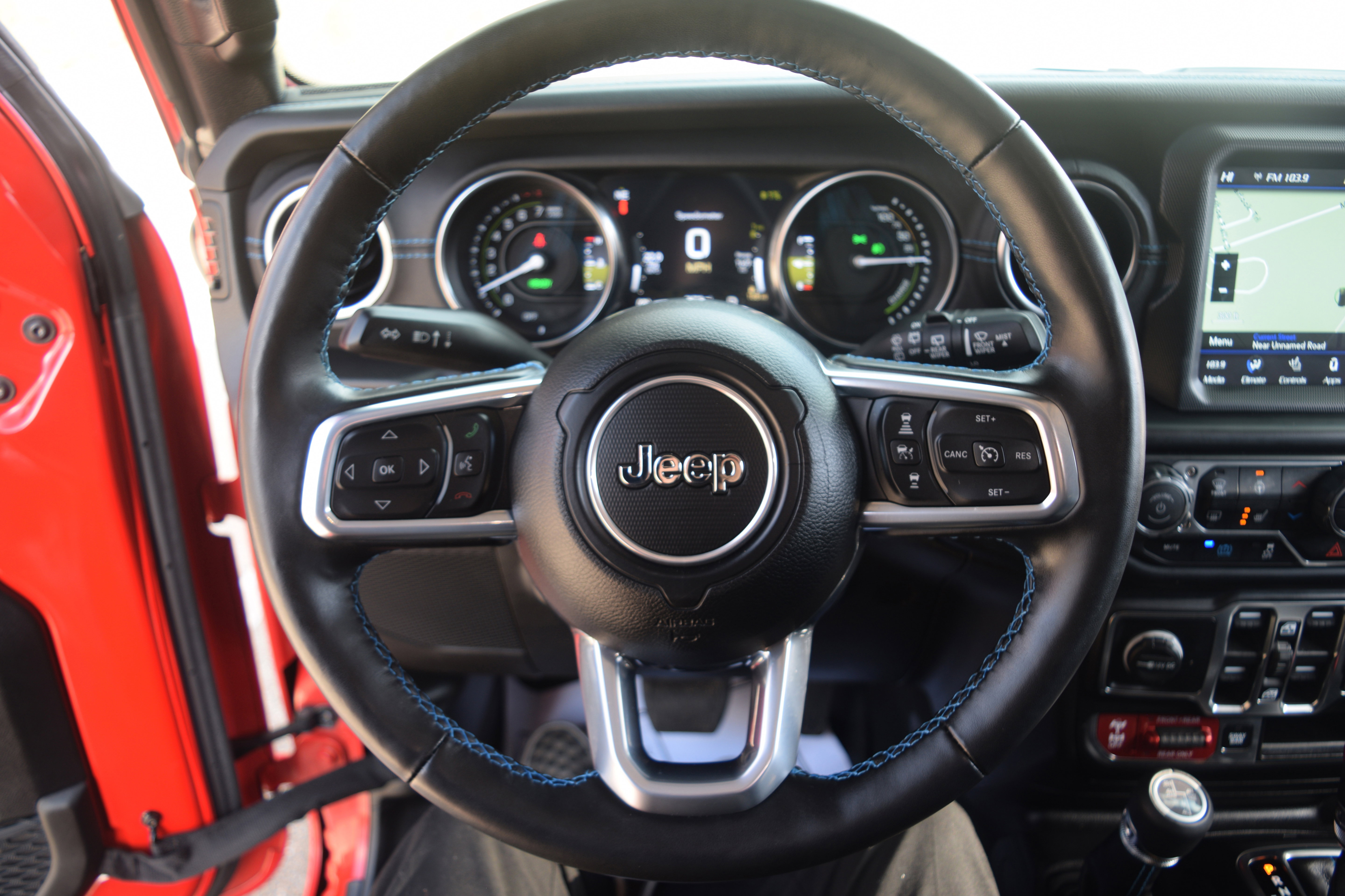 Used 2023 Jeep Wrangler Unlimited Rubicon 4xe w/ Steel Bumper Group image 4