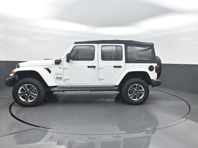 Used 2021 Jeep Wrangler Unlimited Sahara AWD/4WD video 3