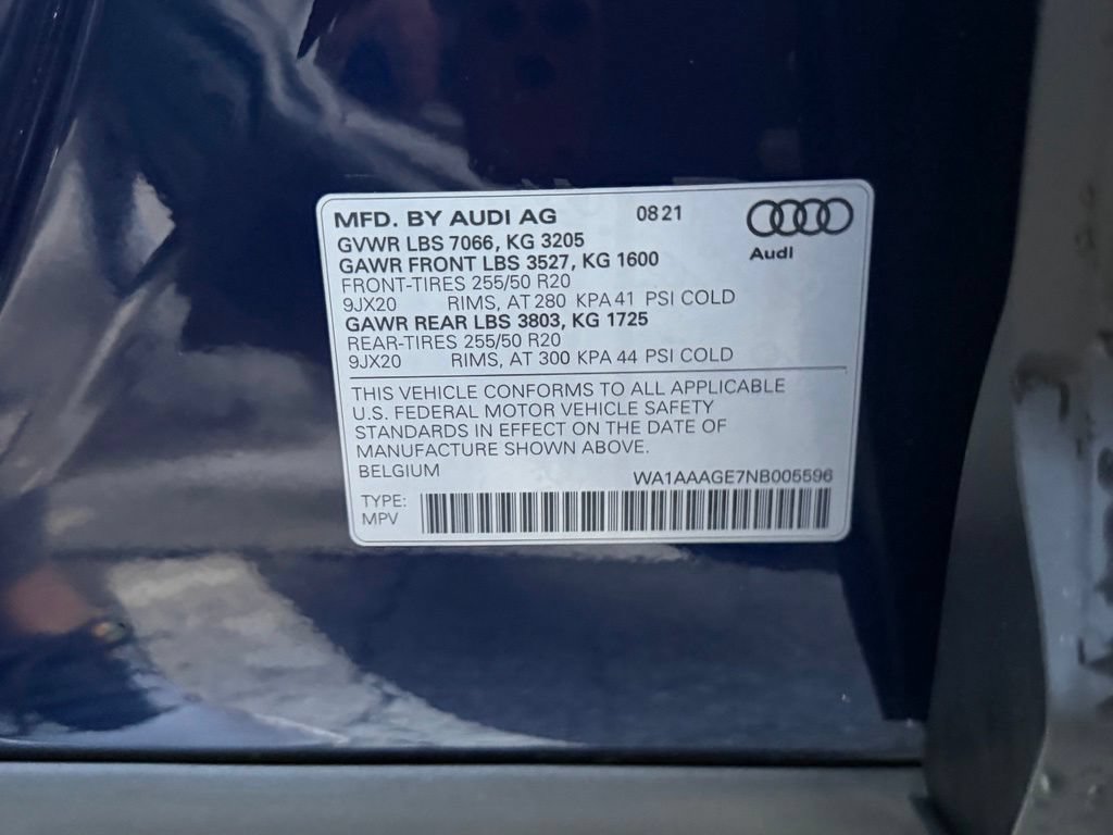 Used 2022 Audi e-tron Premium AWD/4WD image 56