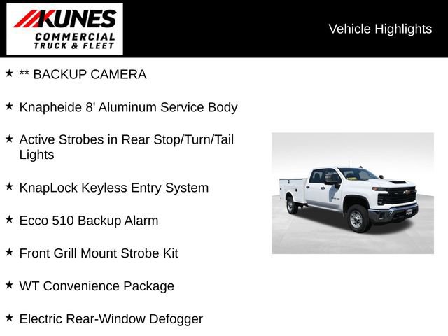 New 2024 Chevrolet Silverado 2500 W/T w/ WT Convenience Package image 3