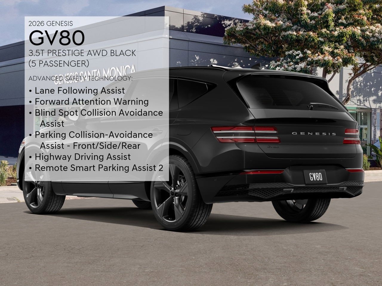 New 2026 Genesis GV80 3.5T Prestige image 7