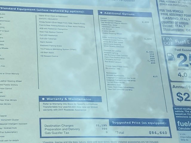 New 2024 Maserati Grecale GT image 50