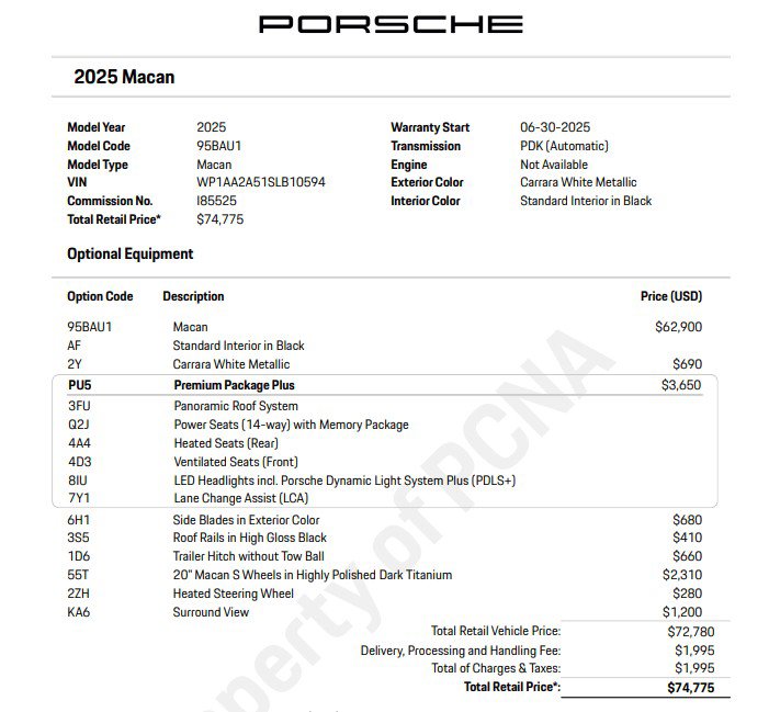 Used 2025 Porsche Macan image 9