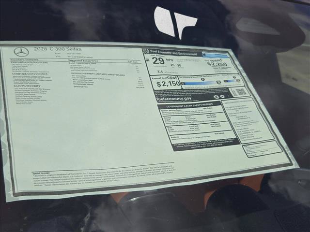 New 2026 Mercedes-Benz C 300 Sedan image 13