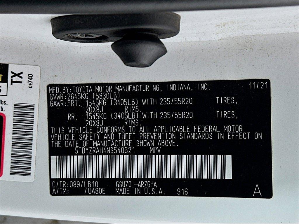 Used 2022 Toyota Highlander Limited image 35