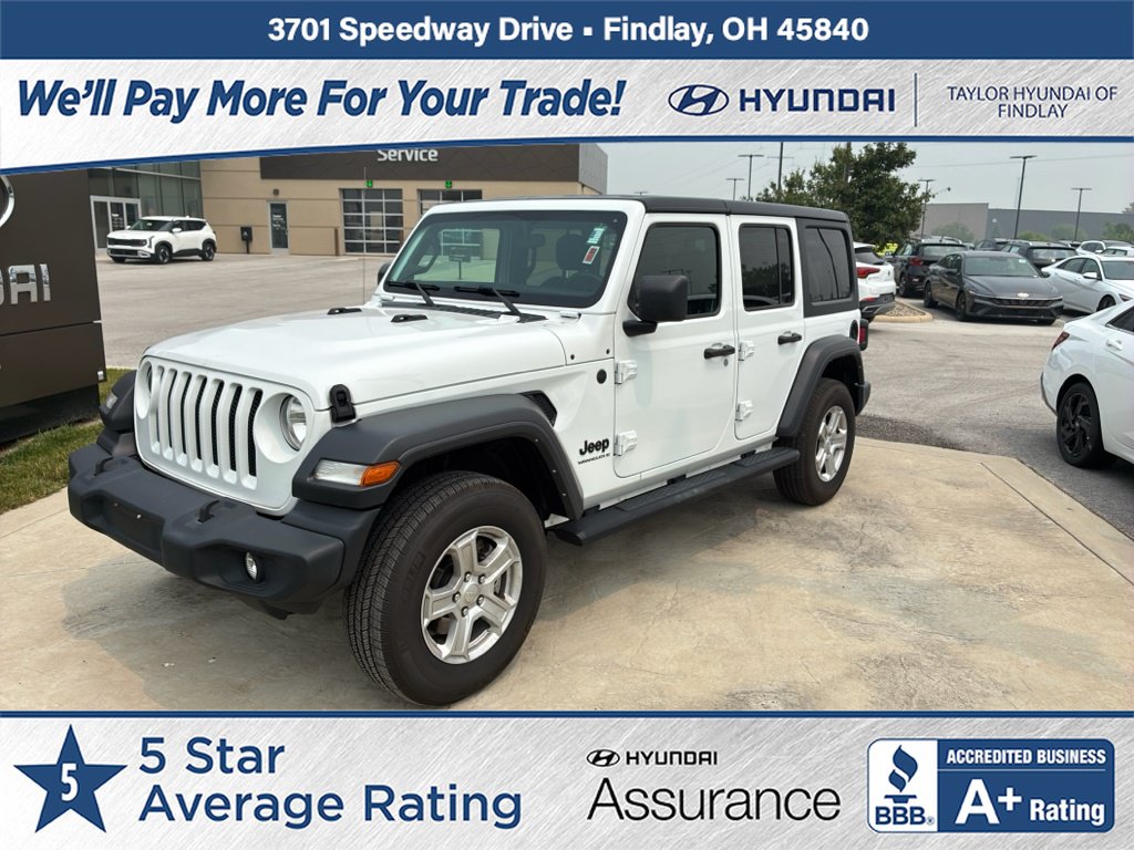 Used 2023 Jeep Wrangler Unlimited Sport AWD/4WD image 1