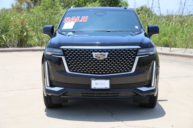 Used 2021 Cadillac Escalade Premium Luxury w/ Driver Assist Tech Package RWD image 2