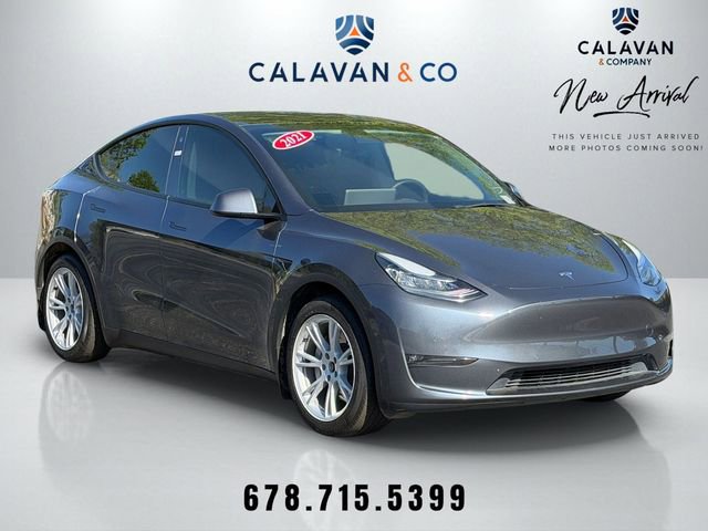 Used 2021 Tesla Model Y Long Range AWD/4WD image 1
