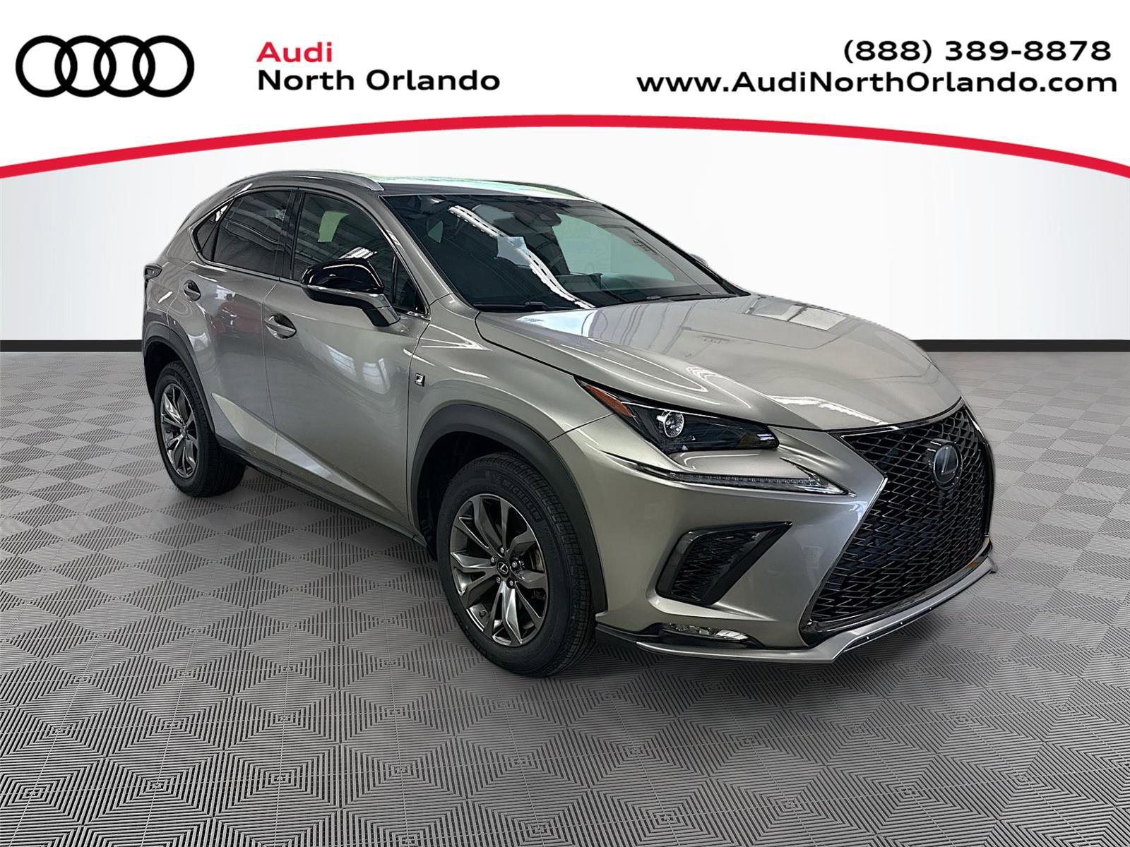Used 2021 Lexus NX 300 F Sport w/ F Sport Premium Package FWD video 1