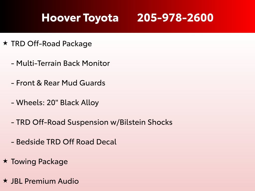 Used 2023 Toyota Tundra Limited w/ TRD Off-Road Package AWD/4WD image 14