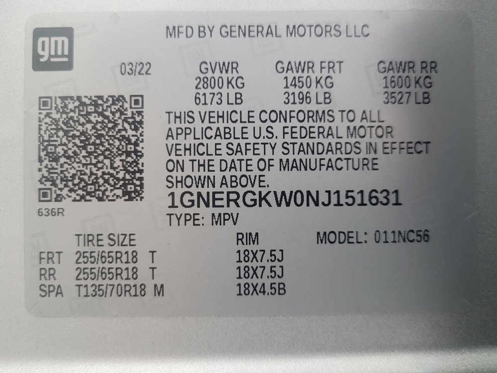 Used 2022 Chevrolet Traverse LT image 33