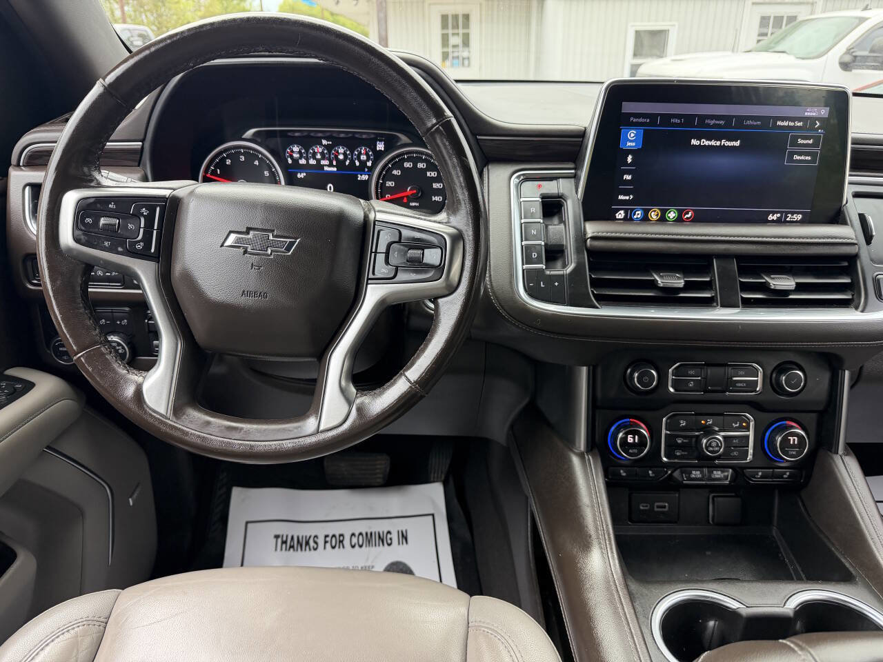 Used 2021 Chevrolet Tahoe Z71 w/ Z71 Off-Road Package AWD/4WD image 15