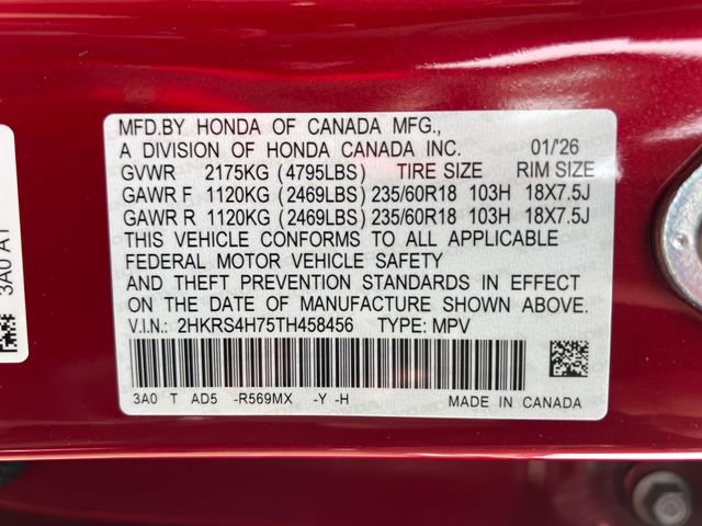 New 2026 Honda CR-V EX-L image 20