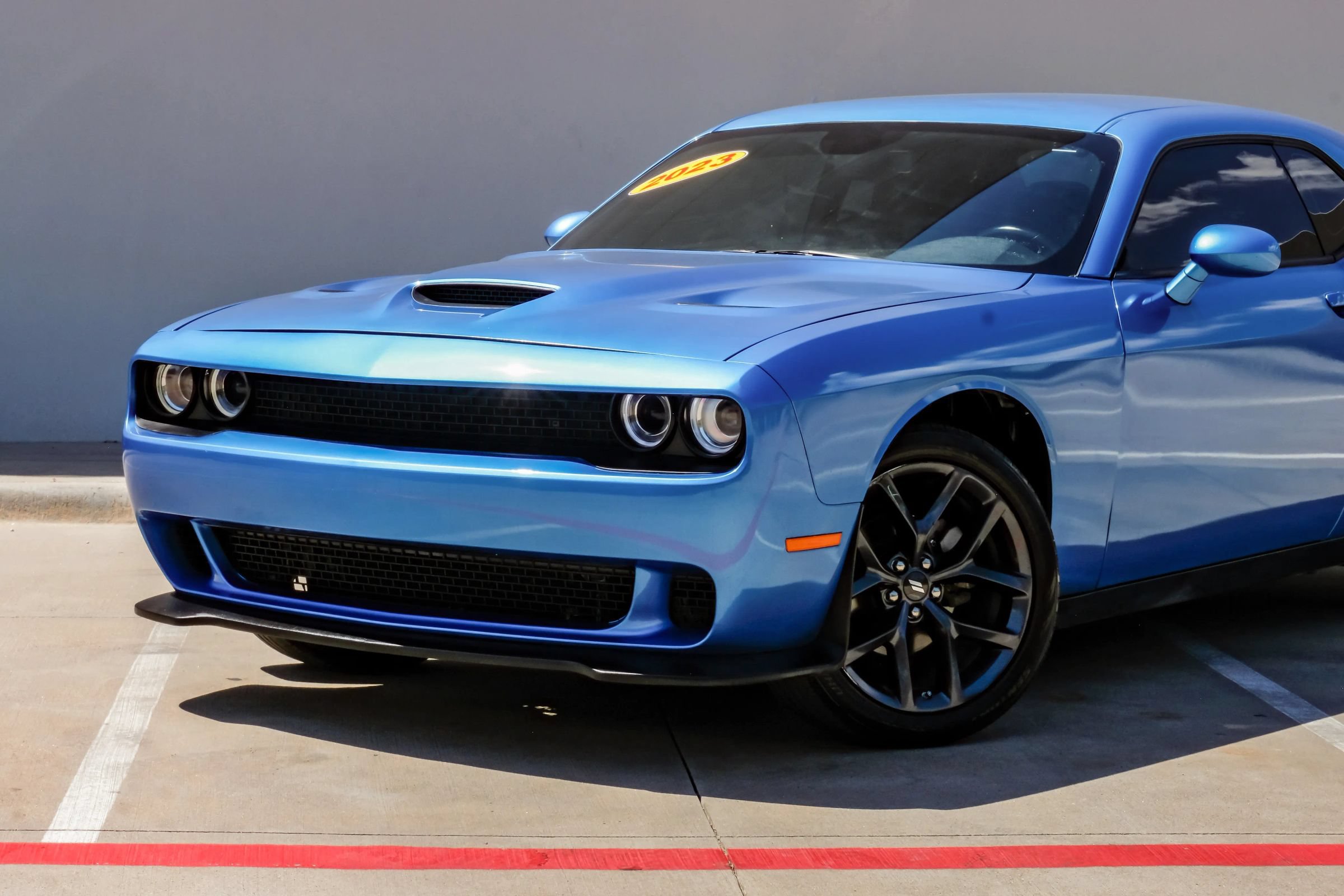 Used 2023 Dodge Challenger SXT w/ Blacktop Package RWD image 3