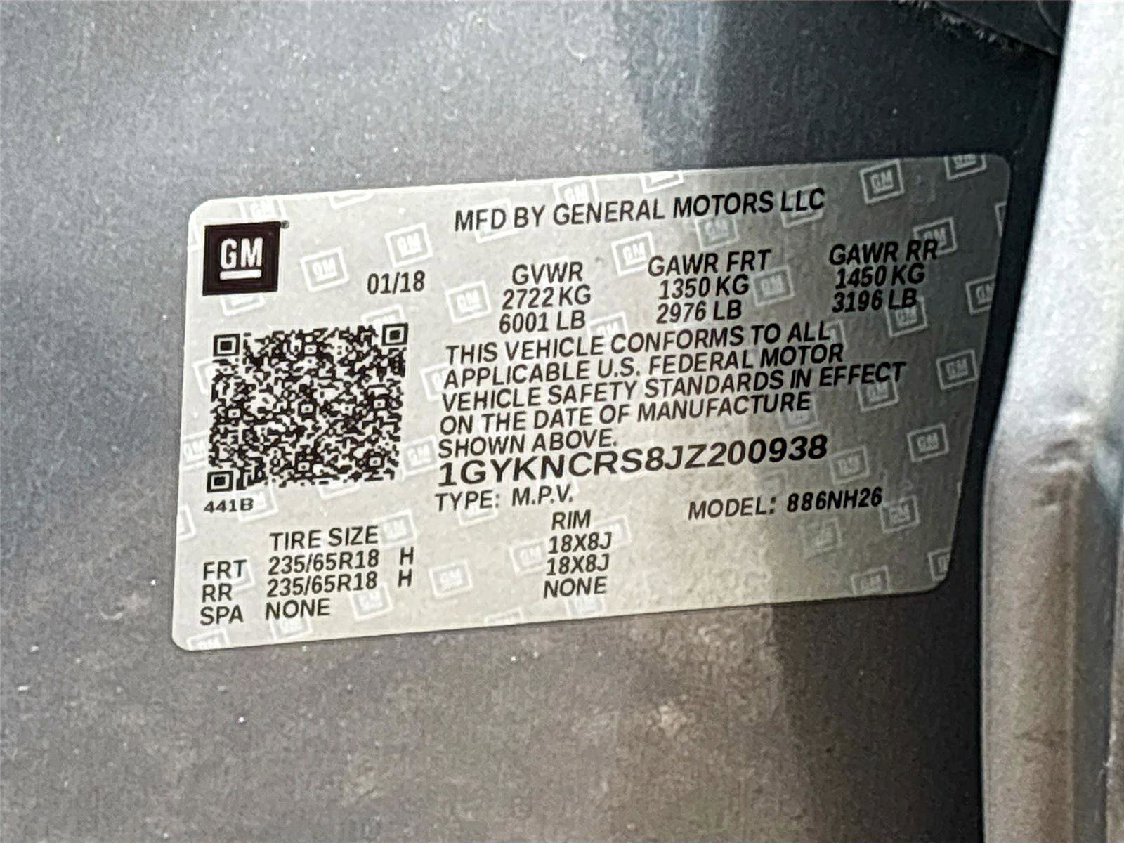 Used 2018 Cadillac XT5 Luxury w/ Driver Awareness Package image 35