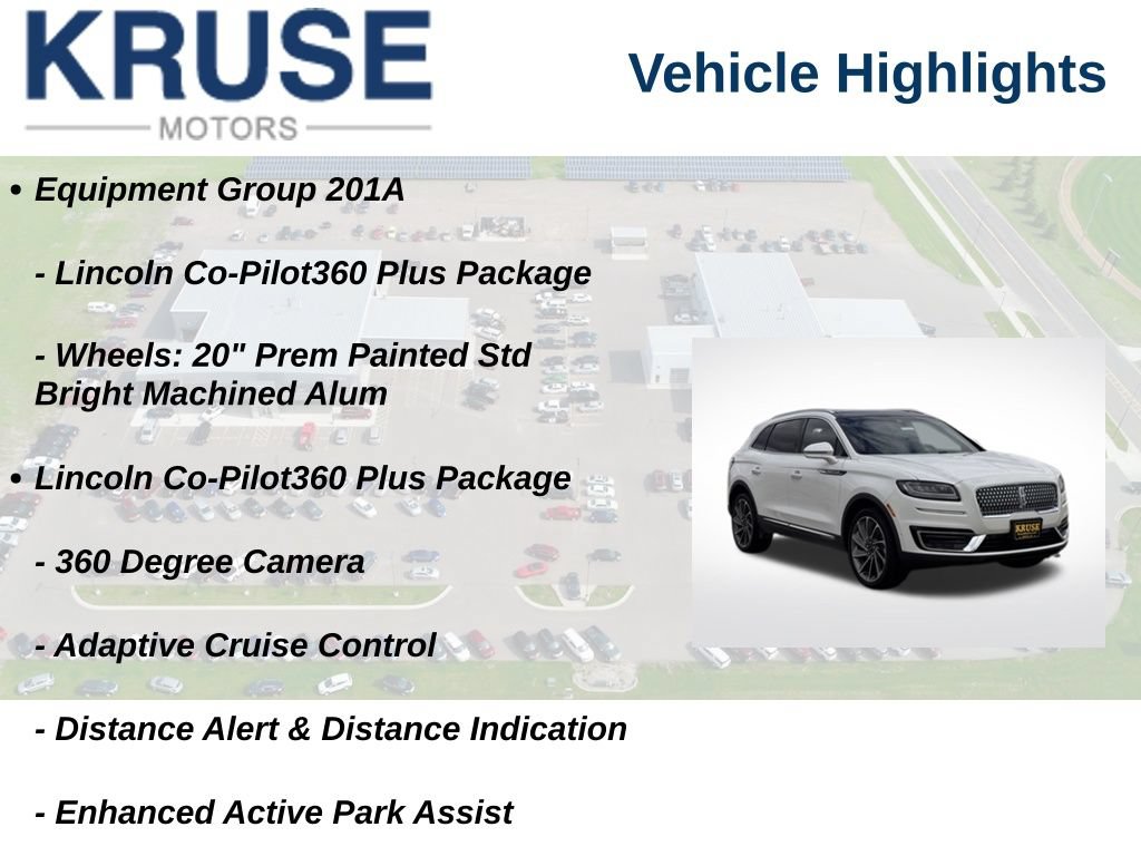Used 2020 Lincoln Nautilus Reserve w/ Equipment Group 201A AWD/4WD image 10