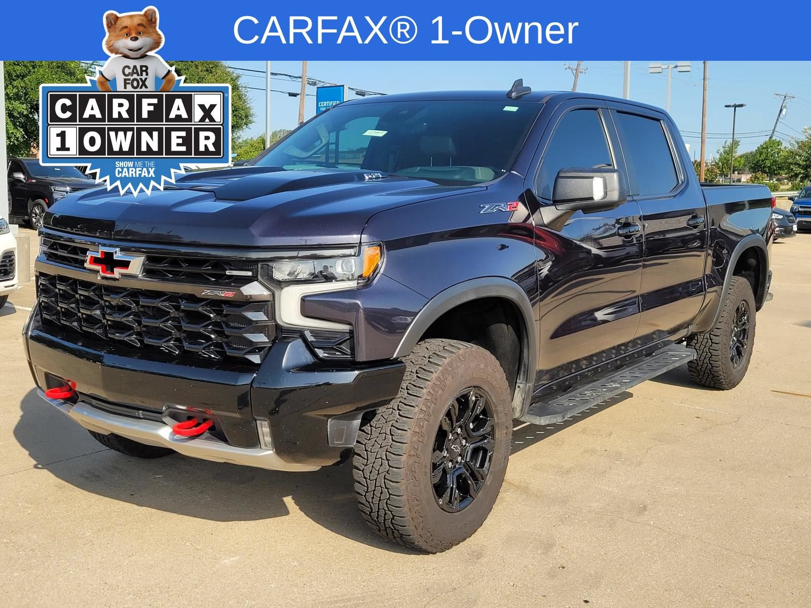 Used 2022 Chevrolet Silverado 1500 ZR2 w/ Technology Package AWD/4WD image 2