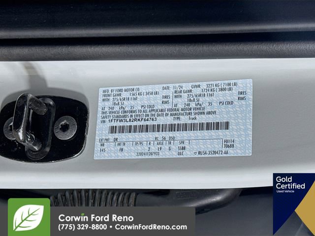 Certified 2024 Ford F150 XLT w/ Equipment Group 302A MID image 36