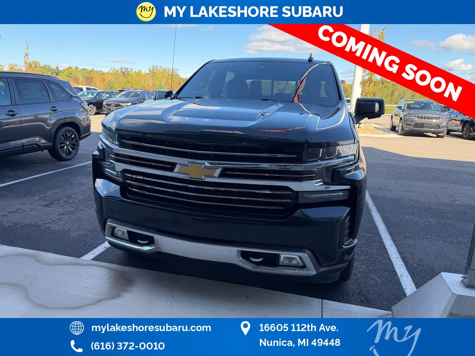 Used 2020 Chevrolet Silverado 1500 High Country AWD/4WD image 3
