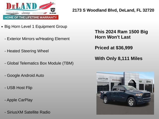 Used 2024 RAM 1500 Big Horn image 18