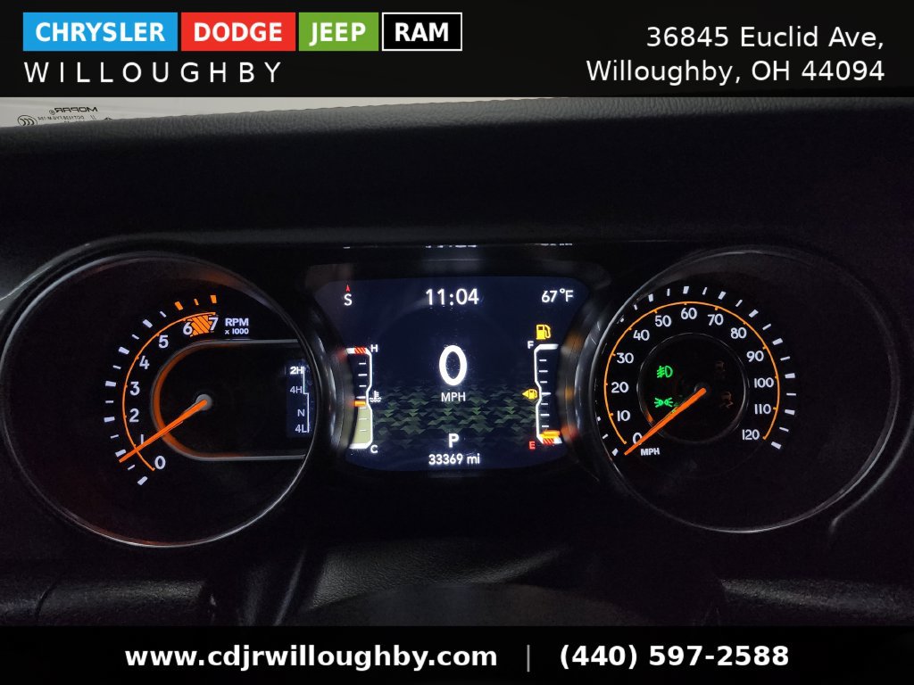 Used 2023 Jeep Wrangler Unlimited Sahara w/ Cold Weather Group AWD/4WD image 17